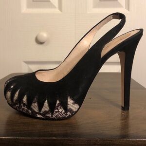 House of Harlow Platform Slingbacks